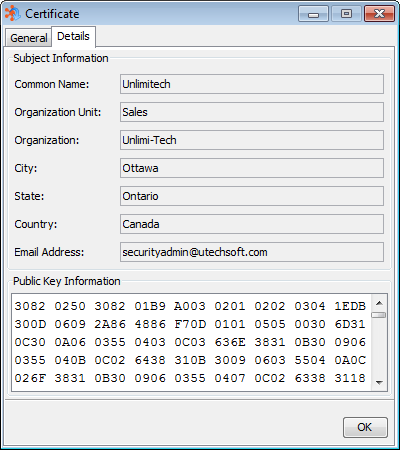 New Cert Wizard