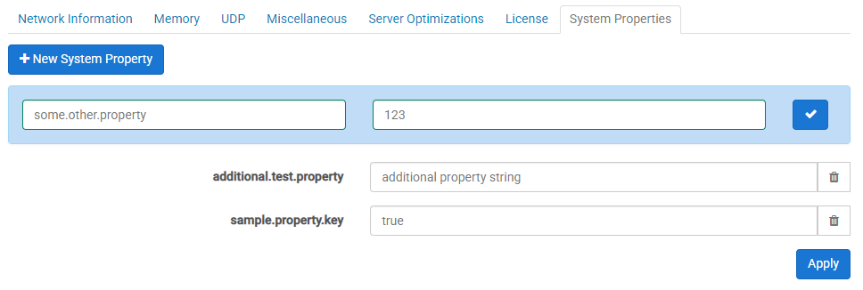 System Properties System Properties